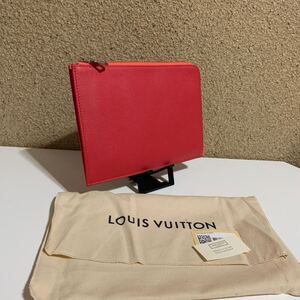 未使用品　LOUIS VUITTON ルイヴィトン　ポシェット　ジュールPM クラッチバッグ セカンドバッグ　トリヨン　レザー　L字　ファスナー