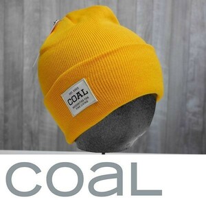 【新品:送料無料】20 COAL UNIFORM ビーニー Golden Rod コール ニット帽