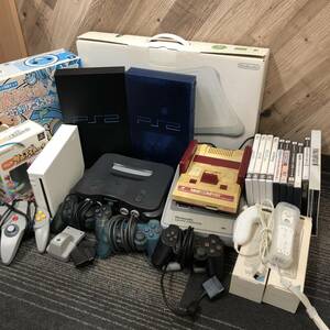 ◇みんな大好き！ゲーム機 ソフト 付属品 おまとめ PS2 Wii ニンテンドー64 ファミコン 一部通電確認済み ジャンク品【G37～424AY】