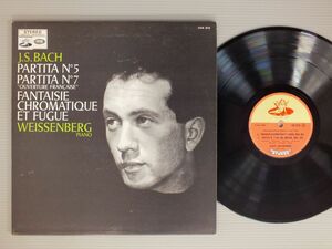 ●仏LP WEISSENBERG/BACH PARTITA NO5 & NO7●