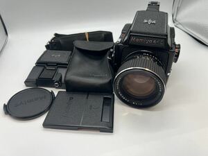 ★外観美品★ マミヤ MAMIYA M645 1000S + SEKOR-C 80mm F1.9 レンズセット ★ウエストレベルファインダー・ストラップ付★#909 #6120 #A53