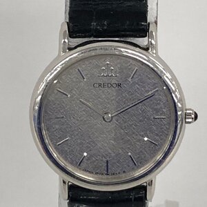 SEIKO 服部セイコー　腕時計　CREDOR クレドール　２F70-0330 020018　裏蓋900 PLATINUM刻印　不動【DAAD2005】