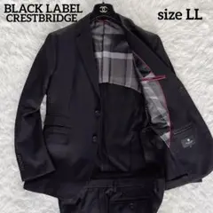 【BLACK LABEL CRESTBRIDGE】スーツ ブラック LLサイズ