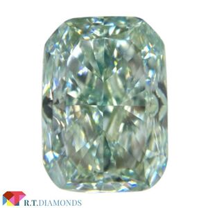 FANCY INTENSE BLUISH GREEN 2.9ct CU/RT1612/GIA