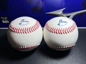 NPB 12球団　試合球　2個　中古　公式　プロ野球　ボール　