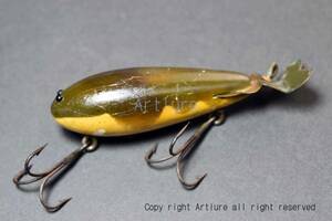  CRAWDAD #300 CCBCO GARETT .IND VINTAGE ANTIQUE WOODEN LURE （4651-113） ヴィンテージ ルアー　蒐集家向けルアー