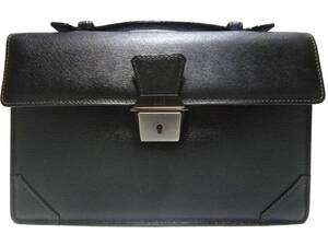 ダンヒル　dunhill　セカンドバッグ　L3F290A　サイドカー ガンメタル　美品！！