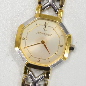 1円 可動品 腕時計 イヴサンローラン YVES SAINT LAURENT 2200-241762 クォーツ レディース 同梱不可