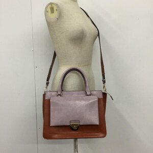 JEANASIS 表記無し ジーナシス ショルダーバッグ ショルダーバッグ バイカラー 2WAY ハンドバッグ Shoulder Bag 10122808