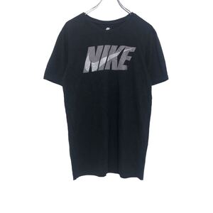 NIKE 半袖 プリント Tシャツ S ブラック ナイキ スポーツ 古着卸 アメリカ仕入 a508-5172