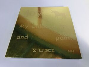 YUKI joy TOUR 2005 My beloved joy and pain パンフレット