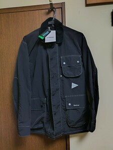 Barbour x And Wander コラボ ジャケット バブアー×アンドワンダー ナイロン コート XLサイズ ブラック 　sacai nothface UNDERCOVER好き