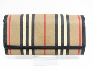 BURBERRY バーバリー 二つ折り長財布（小銭入れあり）▼AC25742