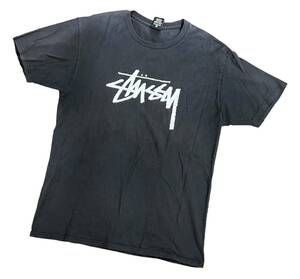 STUSSY デカロゴ　サイズL メキシコ製　tシャツ