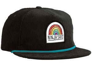 Airblaster Ninja Rainbow Corduroy Hat Cap Black キャップ 