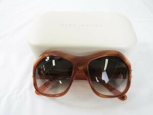 MARC JACOBS マークジェイコブス サングラス ブラウン系 中古 s01