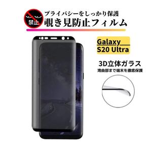 Galaxy S20 Ultra 覗き見防止 ガラスフィルム フィルム 強化ガラス 保護フィルム ギャラクシー SC-53A SCG06