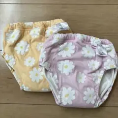 花柄トレーニングパンツ2枚セット 90cm