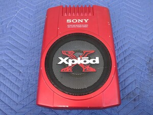 SONY/ソニー/Xplod/Xプロード/アクティブ サブウーファー/XS-AW5X/当時物/made in Japan/used in Japan