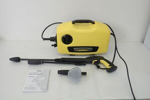 ●営AD942-160　 稼働品　KARCHER　ケルヒャー 高圧洗浄機 K2 サイレント Silent 1.600-920.0 　取扱説明書付属