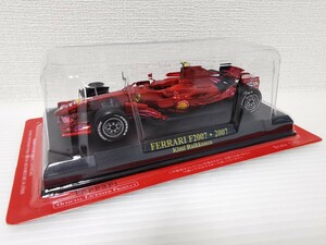 送料220円〜★未開封★ アシェット 公式フェラーリF1コレクション Ferrari F2007・2007 Kimi Raikkonen 1/43 ミニカー