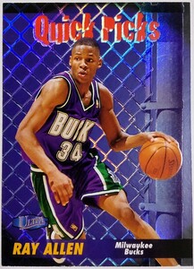 1997-98 Fleer Ultra Quick Picks #2QP Ray Allen レイ・アレン