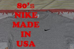 ナイキ 80s Ｔシャツ 12570 USA製 綿100％ NIKE 00