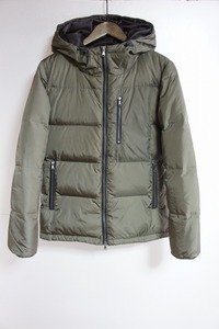 Magineマージン NYLON STAND HOOD SKINNY DOWN JKT ダウン ジャケット 防寒 軽量 撥水 カーキ1205L