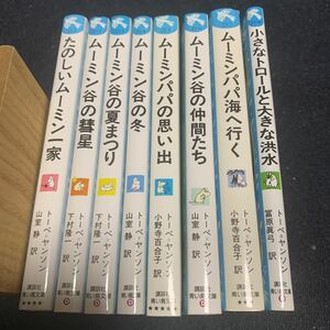 ムーミン 青い鳥文庫版 全9作品 トーベ=ヤンソン 講談社 青い鳥文庫 児童書 読み物 小学生中学年 以上 谷 一家 夏まつり パパ