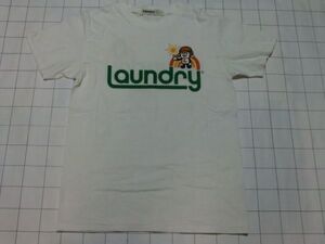 ◆Tシャツ 半袖 サイズ(S) Laundry(ランドリー) BOY & GIRL 虹◆古着 日本製 同梱可 ボーイ ガール パンソンワークス シンプル レインボー