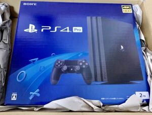 【新品未開封】『プレイステーション４ PRO（PlayStation4 Pro） ジェット・ブラック 2TB CUH-7200CB01』PS4 Pro