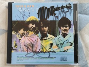 【デイビー、ピーター、ミッキーサイン入CD】「ザ・モンキーズ」“THEN & NOW…THE BEST OF THE MONKEES”アメリカ・アリスタ盤・1986年