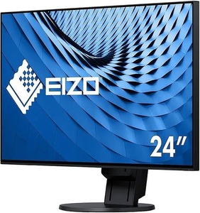 ★17358-d 未使用 EIZO FlexScan EV2451 BLACK PCモニター 2020年製 23.8インチ ディスプレイ モニター★