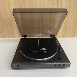 【E-2】 Audio-Technica AT-LP60X レコードプレーヤー 通電未確認 汚れ 現状品 2260-50