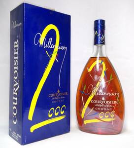 COURVOISIER Millennium 2000 COGNAC　40度　700ml【クルボアジェ ミレニアム コニャック】