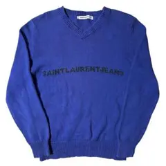 SAINTLAURENT JEANS サンローラン ニット セーター Vネック