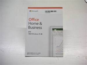 １枚 Office Home and Business 2019 日本語版・永久ライセンス版