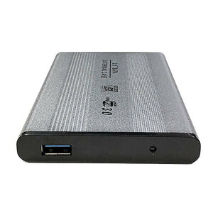 【C0069】2.5インチ SATA CASE(銀) USB3.0 ケーブルで外付けに変換