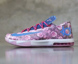 国内正規品 27.0 KEVIN DURANT 6 AUNT PEARL ケビン ドュラント kd6 アントパール auntpearl NIKE スニーカー