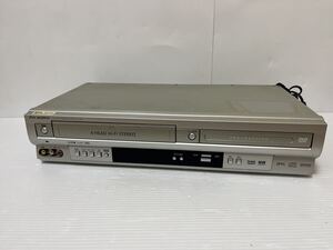 DXアンテナ DVD/VHSコンビネーションデッキ 2008年製 DV-140V 通電のみのジャンク品 正常に動作する保証は出来ません その為返金返品不可