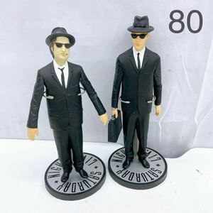 6AA019 1円～ 希少 美品 ビンテージ ブルース ブラザーズ ソフビ フィギュア ハミルトンギフト BLUES BROTHERS 中古 現状品