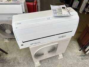 TOSHIBA 東芝 2020年 2.2kw 6畳用 冷暖房ルームエアコン RAS-F221RBK ②