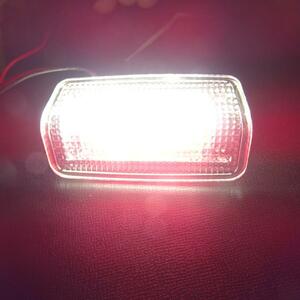 激白光♪二色発光♪交換式♪ LED ドア カーテシ ランプ ウェルカムライト レクサス GS350 GS430 GS450h GS460 バージョンI バージョンL