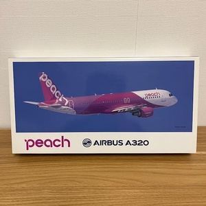 《新品》ピーチ peach モデルプレーン エアバスA320 レア