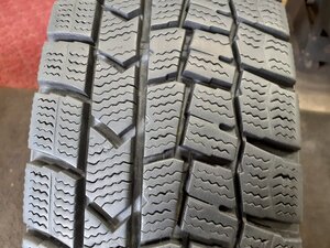 PF4126①■165/70R14 81Q　1本のみ　DUNLOP WINTER MAXX 02　送料無料 冬 ’19年 7.5分山 ヴィッツ アクア マーチ スイフト ソリオ ブーン