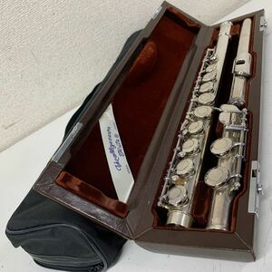 【R-3】 Miyazawa Flute gi-bu ST 48350 フルート ミヤザワ ギブー 金管楽器 中古 細い傷多数 黒ずみあり 1947-71