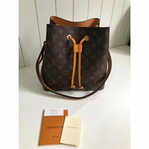 ■新品同様■LOUIS VUITTON NONO バケツ バッグ 女性用 ブラウン色