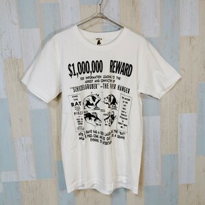 420 EDWARDLOW 半袖Ｔシャツ　Ｓ　WHITE プリント