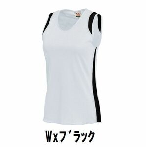 999円 新品 レディース ランニングシャツ Wxブラック XLサイズ 子供 大人 男性 女性 wundou ウンドウ 5520 陸上