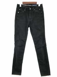 calvin klein jeans デニムパンツ sizeW30/黒 ■■ ☆ dkc0 レディース